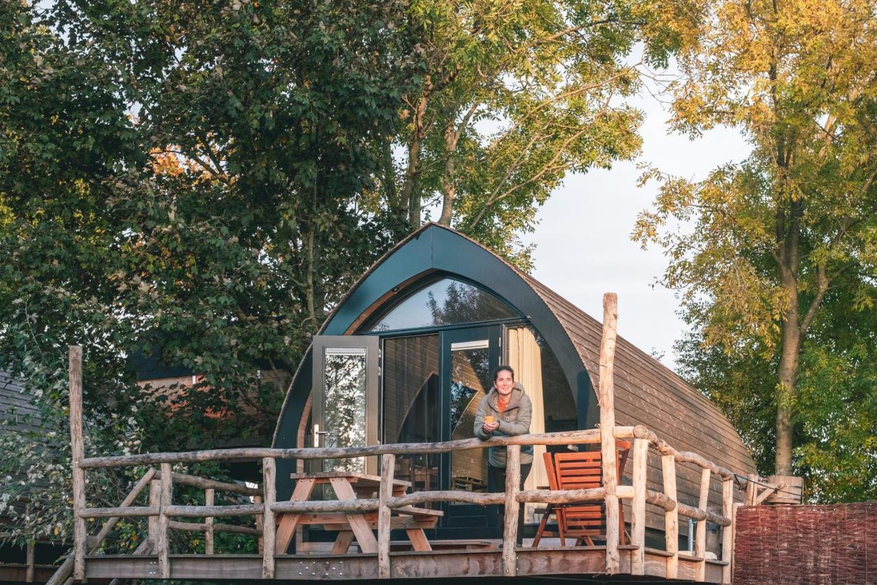 Boomhuis Met Optioneel Wellness - Vakantiepark De Schreiershoek Dokkum Esterno foto