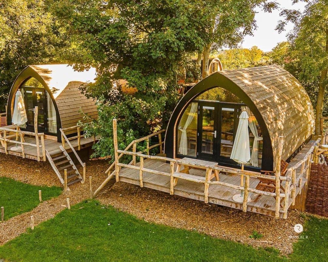 Boomhuis Met Optioneel Wellness - Vakantiepark De Schreiershoek Dokkum Esterno foto